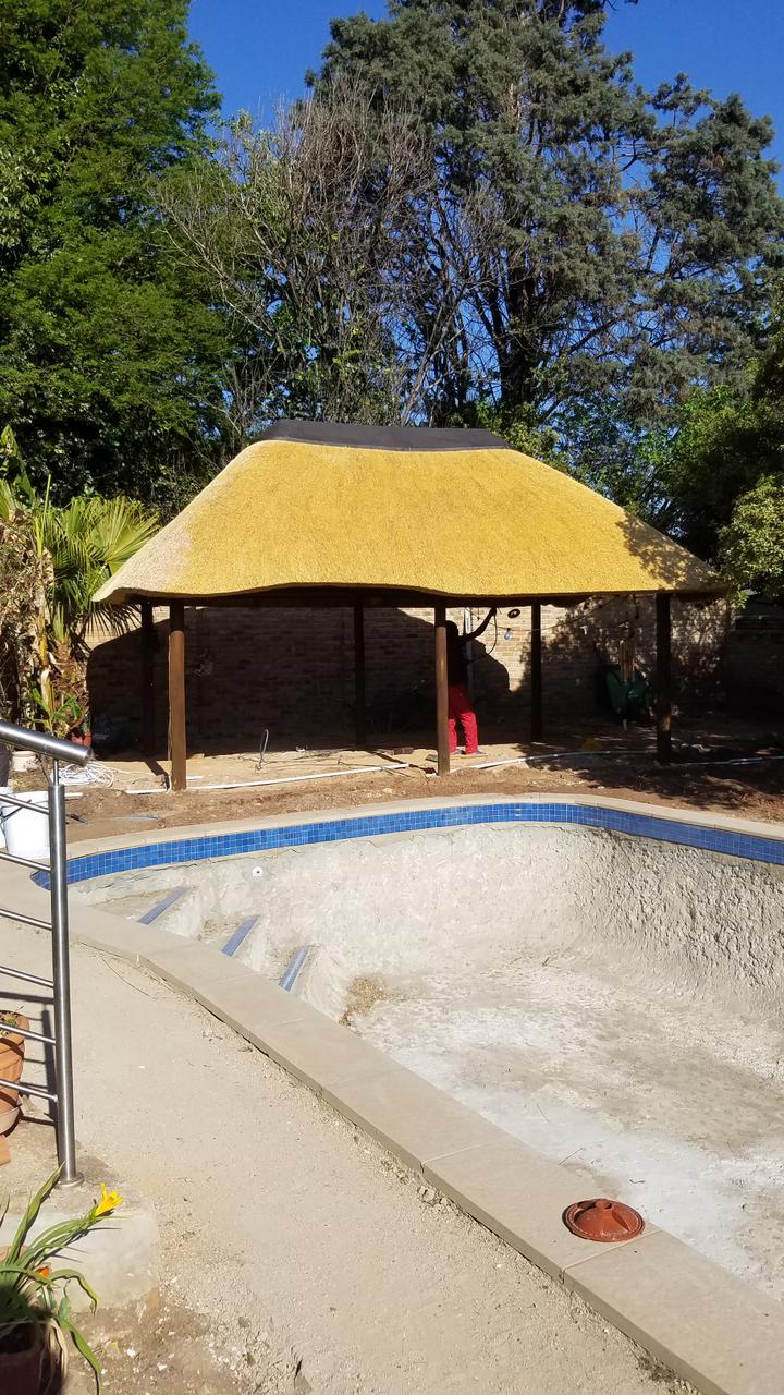 SP Thatch roofing project