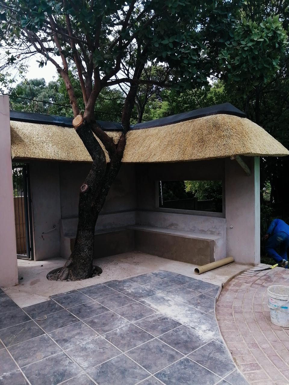New thatch roofing service