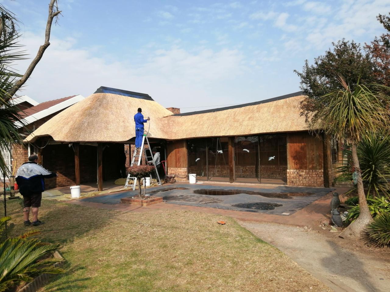 SP Thatch completed work