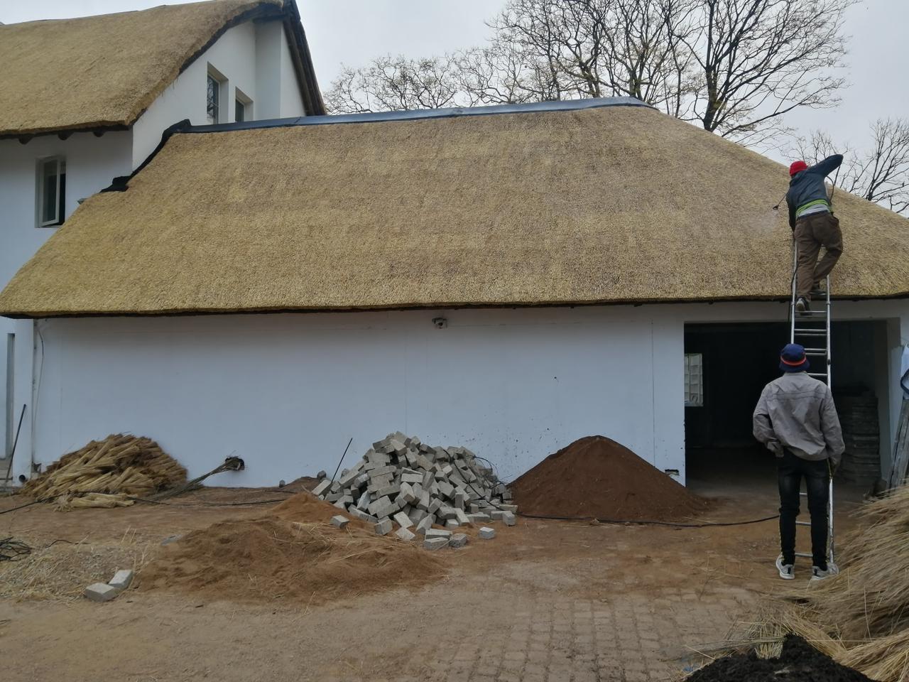 Professional thatch roof work by SP Thatch