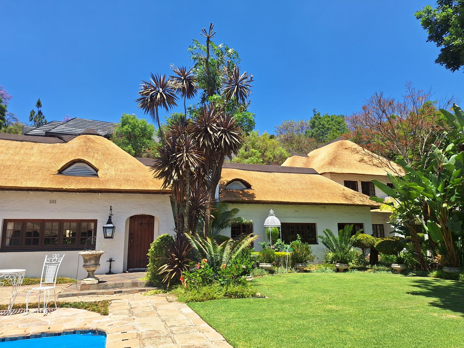 SP Thatch roofing work