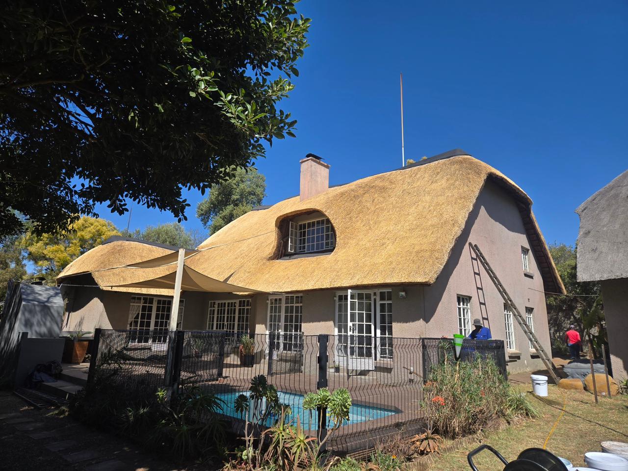 Thatch roof repairs and maintenance